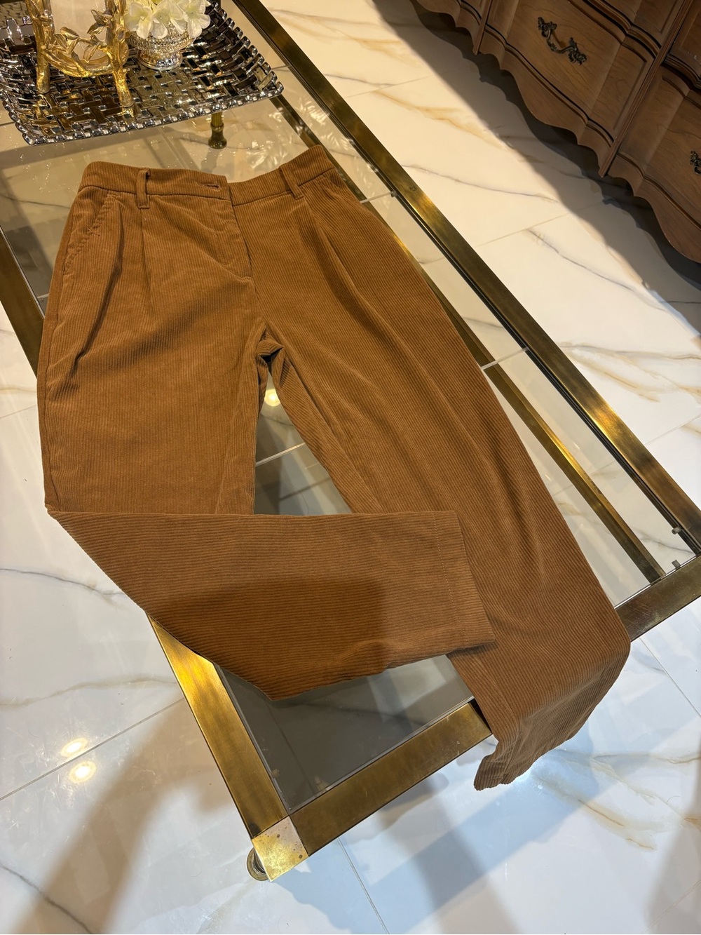 Reitmans Brown Corduroy Trousers